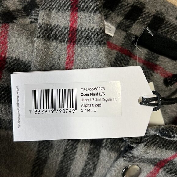 NWT Wezc Stockholm Oden Unisex Plaid Jacket - Picture 7 of 12